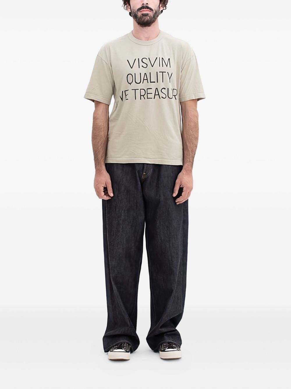 logo print T-shirt