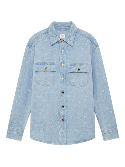 Monogram-Embroidered Shirt