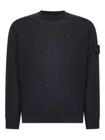 Crew-Neck Wool Sweater