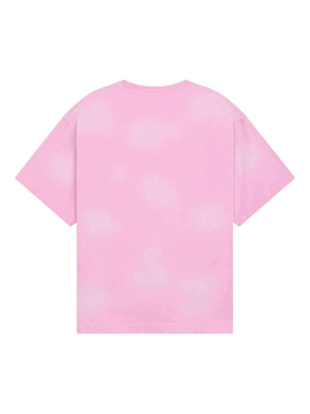 note-motif T-shirt