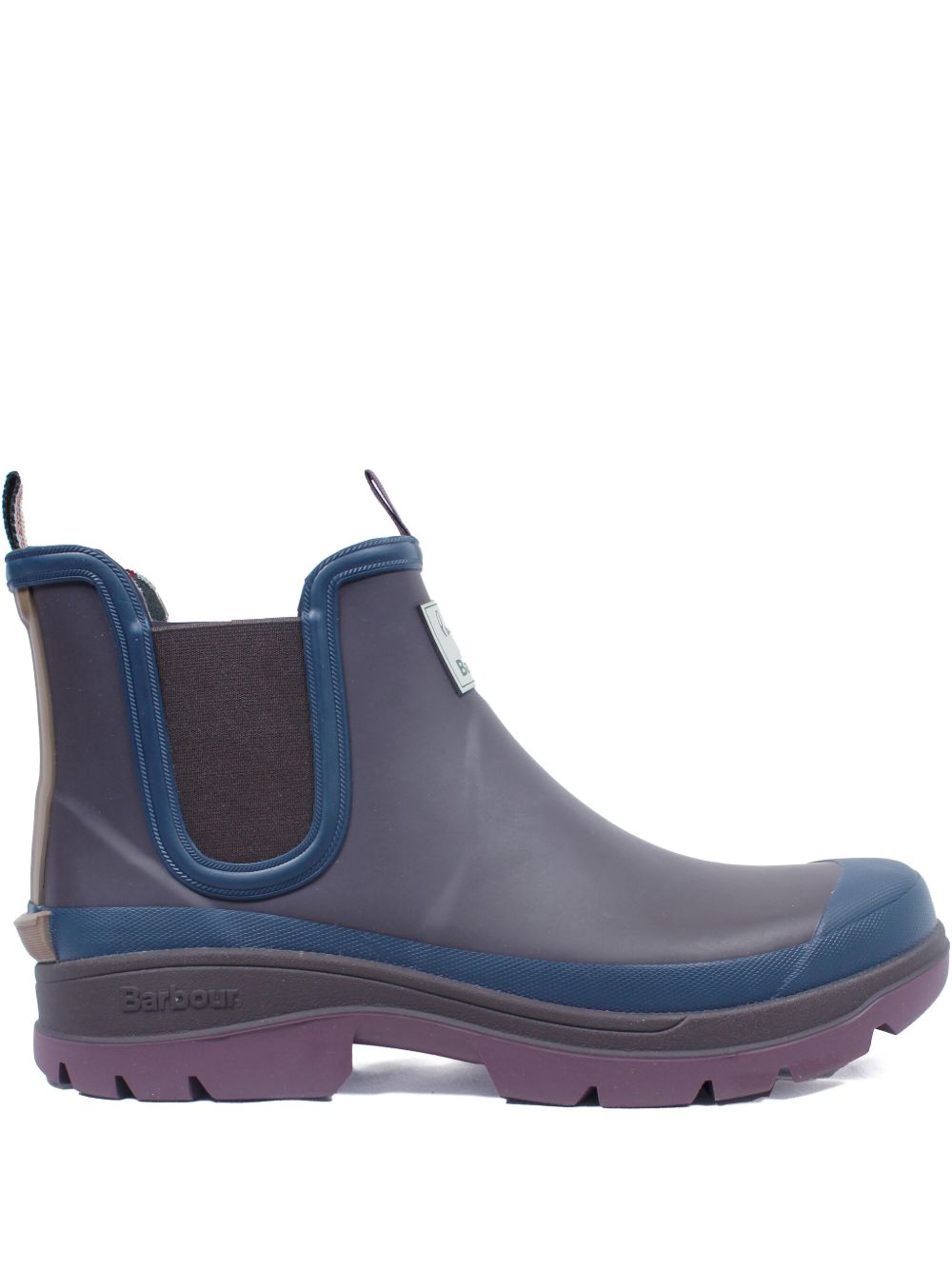 x Paul Smith logo-patch rain boots