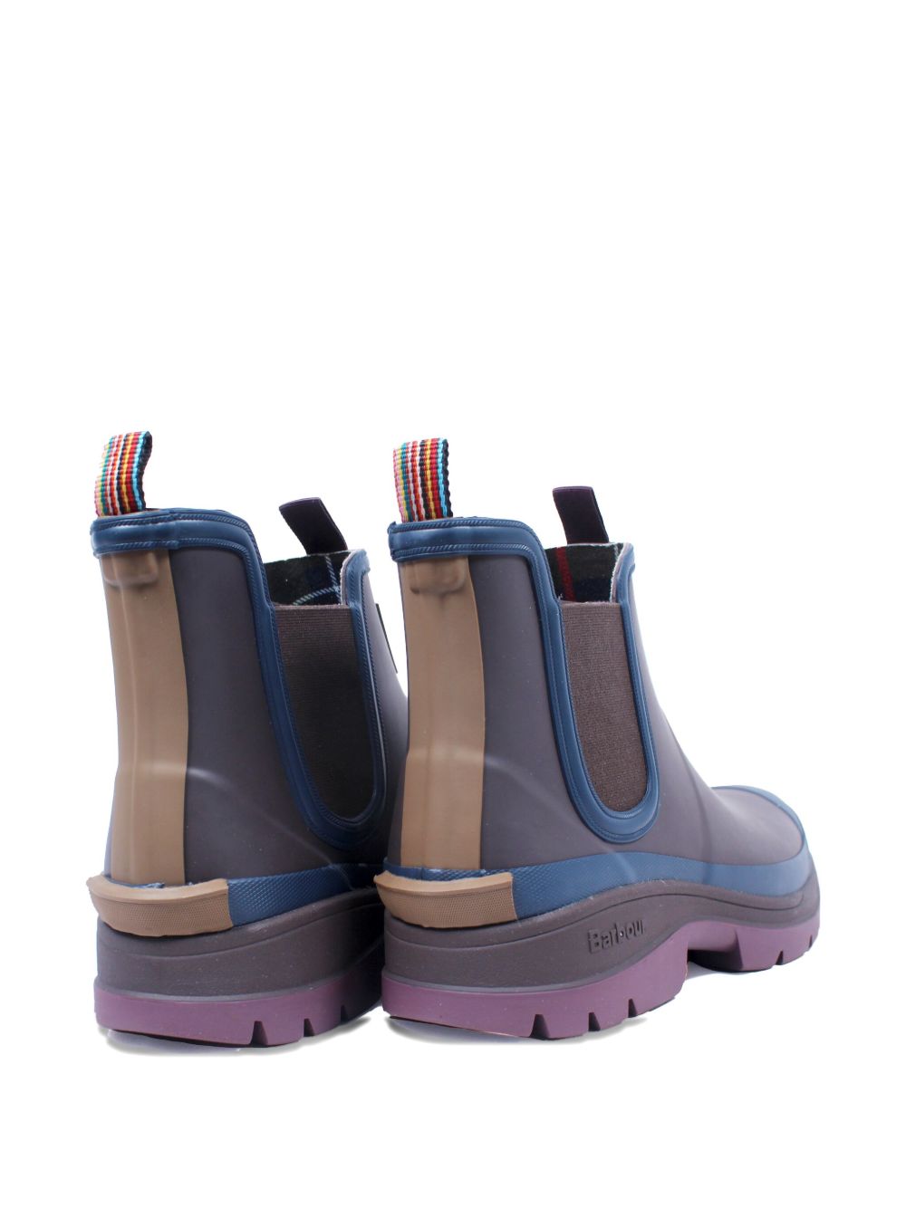 x Paul Smith logo-patch rain boots