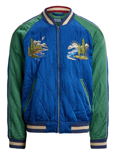 Embroidered Quilted Jacket