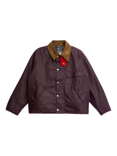 Corduroy-Collar Jacket