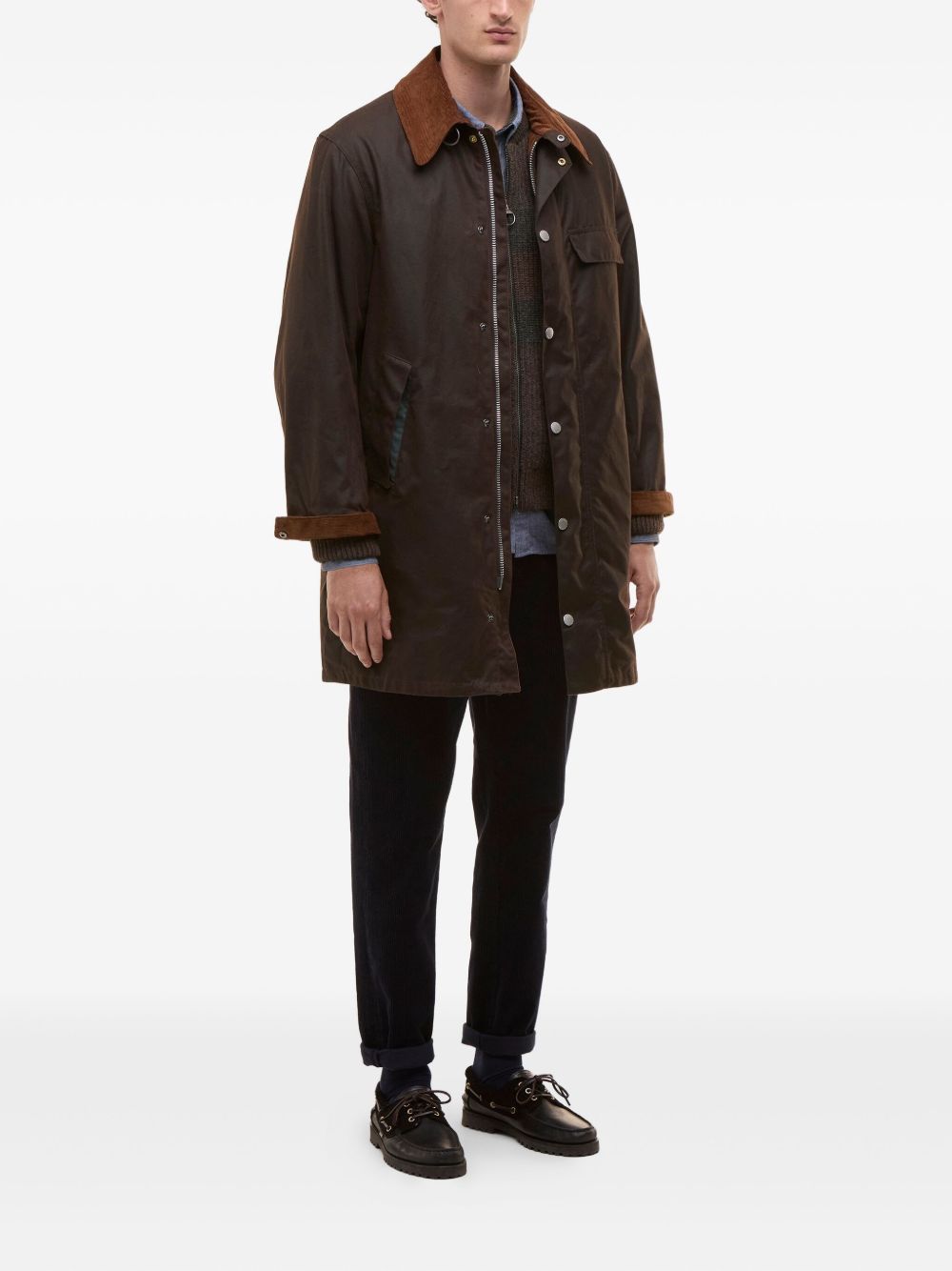 corduroy-collar jacket