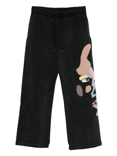 Motif Appliqué Trousers