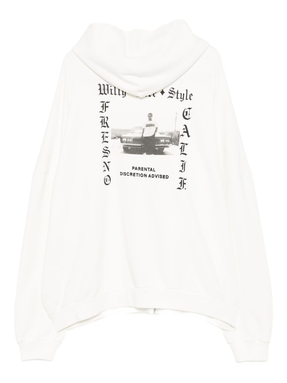 zip-up hoodie