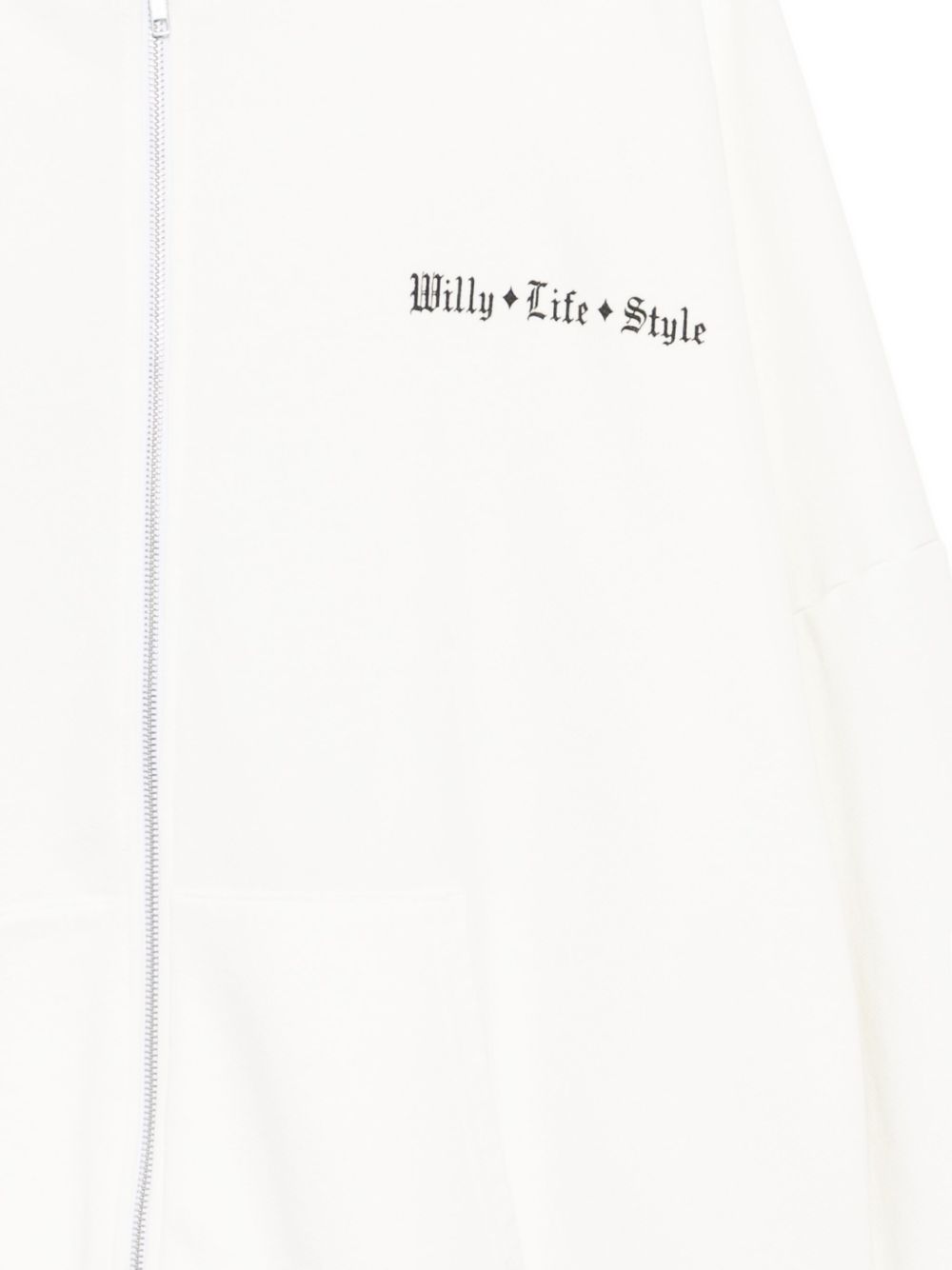 zip-up hoodie
