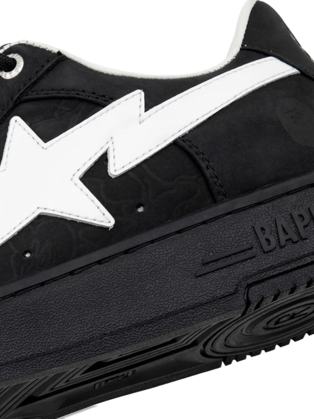 Star-appliqué sneakers