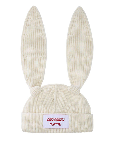 Rabbit-Ears Beanie Hat