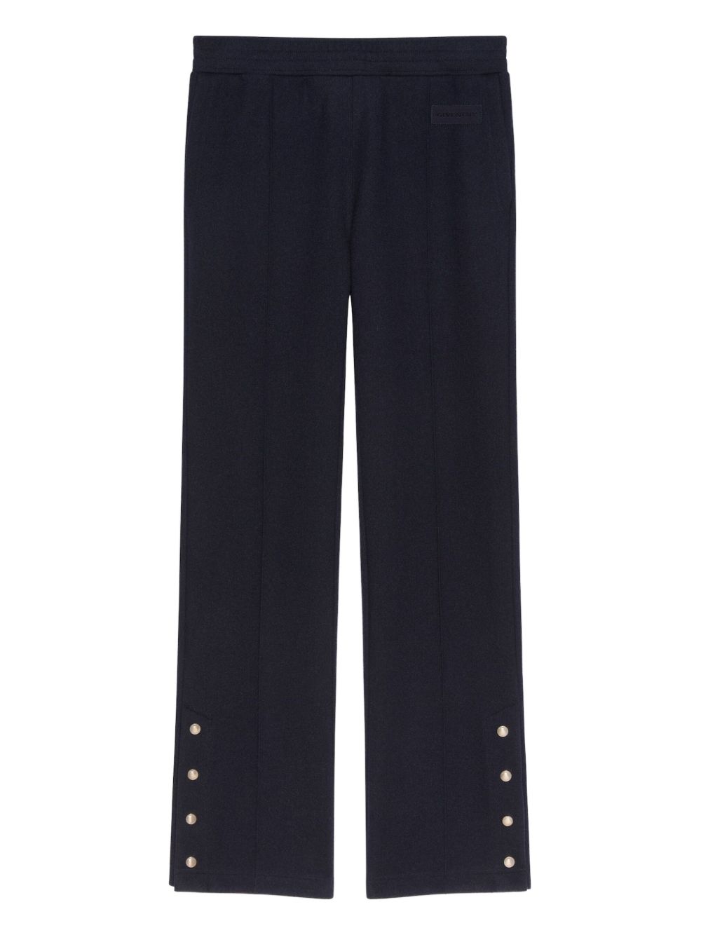 button detail track pants