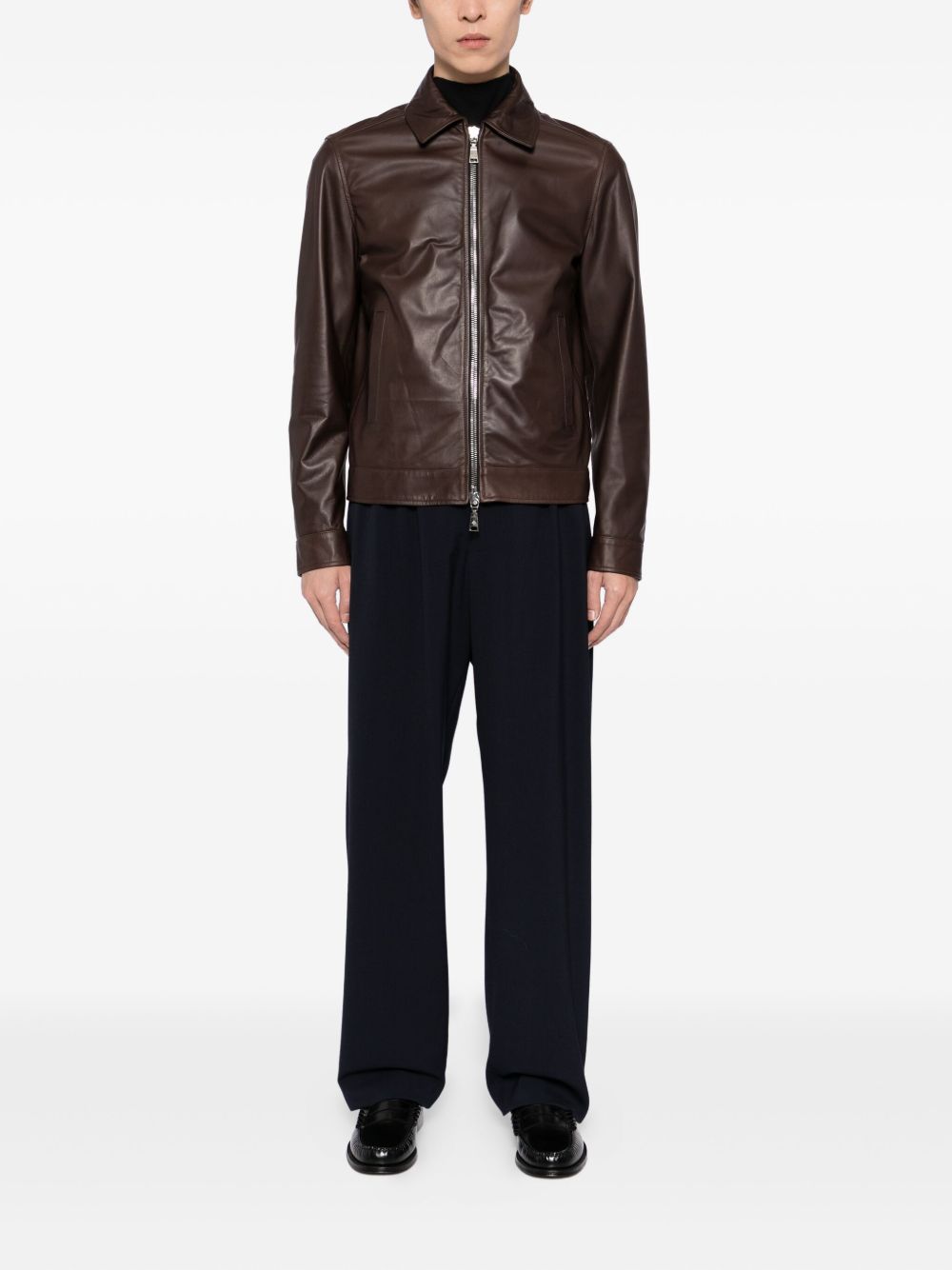 zip-up jacket
