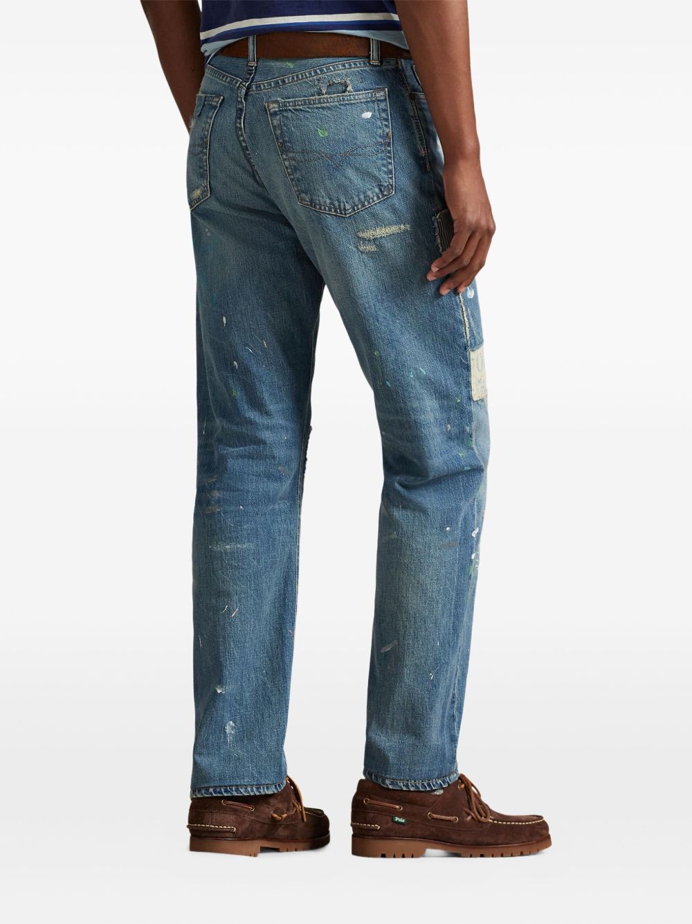 patchwork jeans