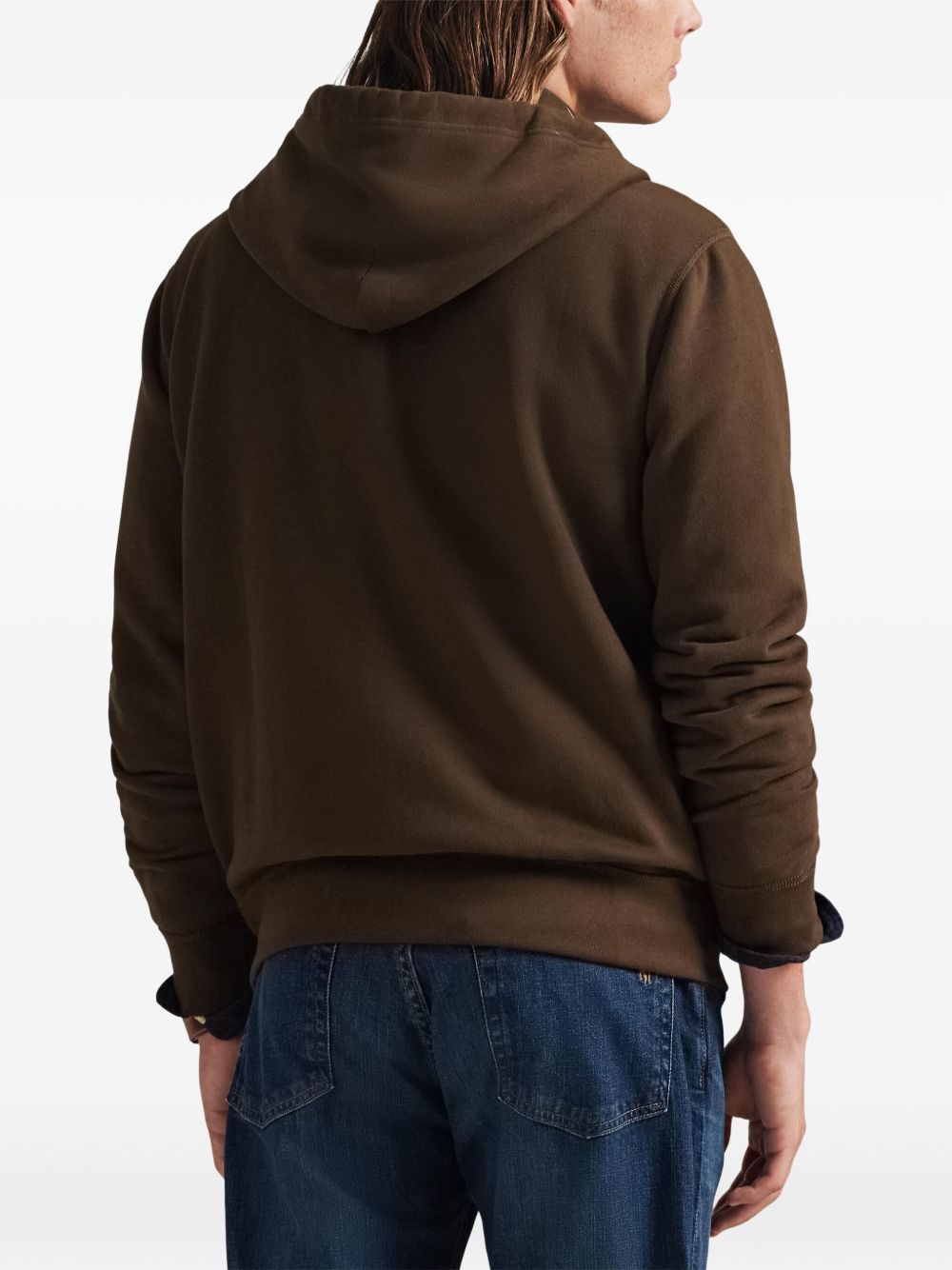zip-up hoodie