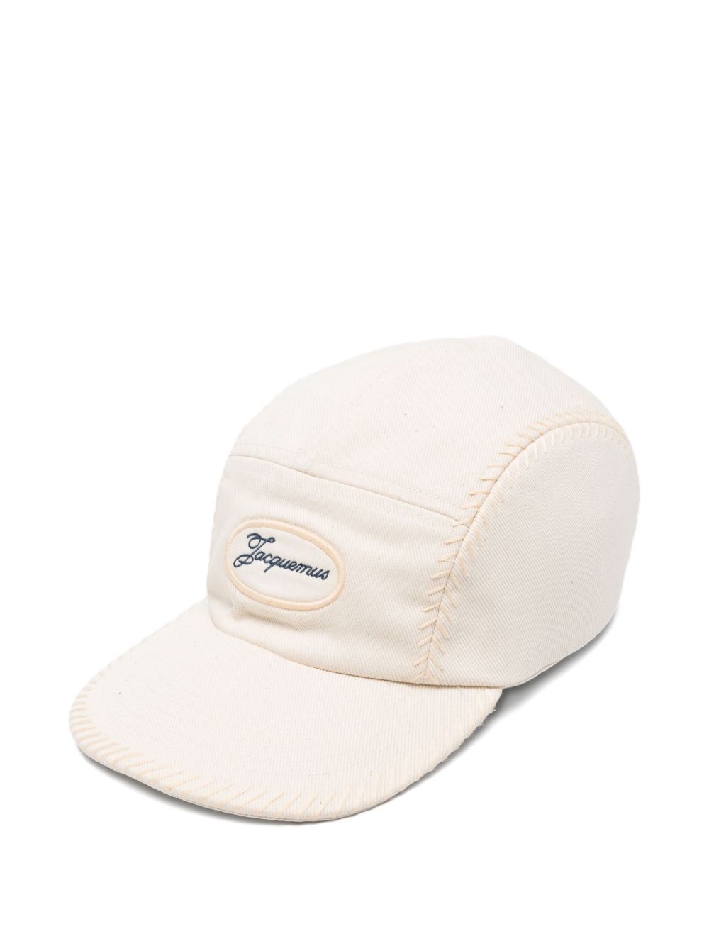 logo-embroidered cap