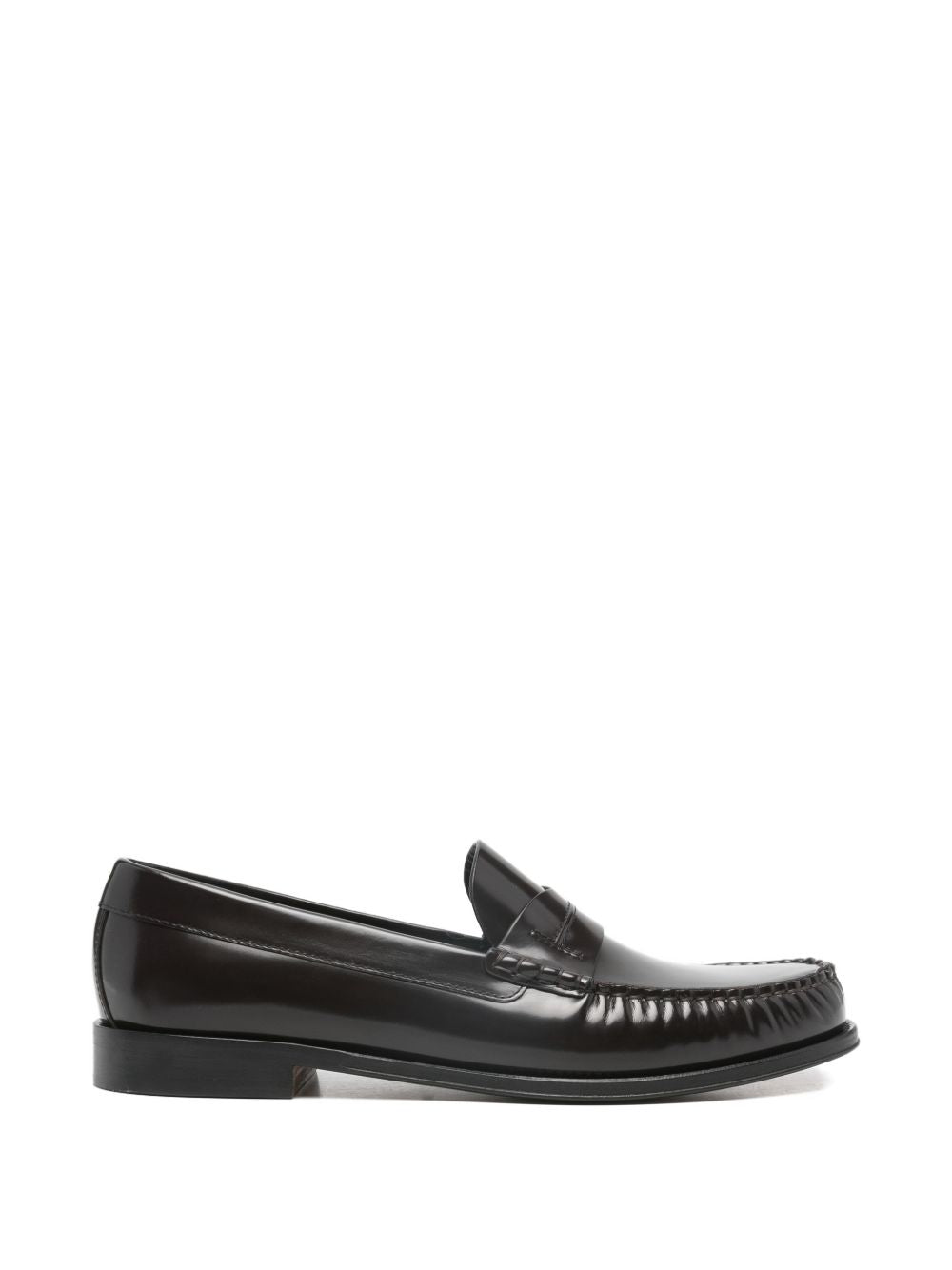penny-detail flat shoes