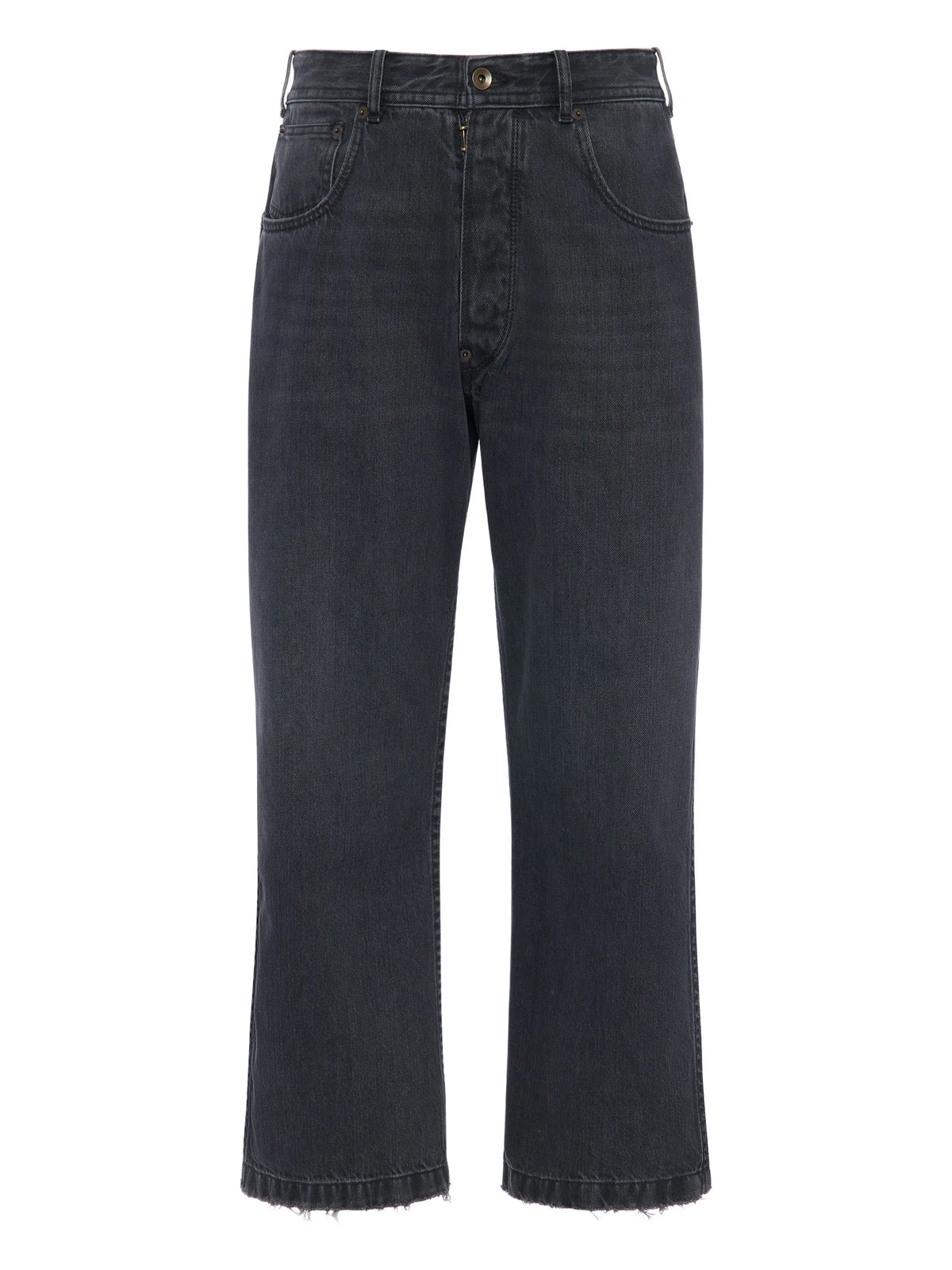 Frayed Cropped Trousers