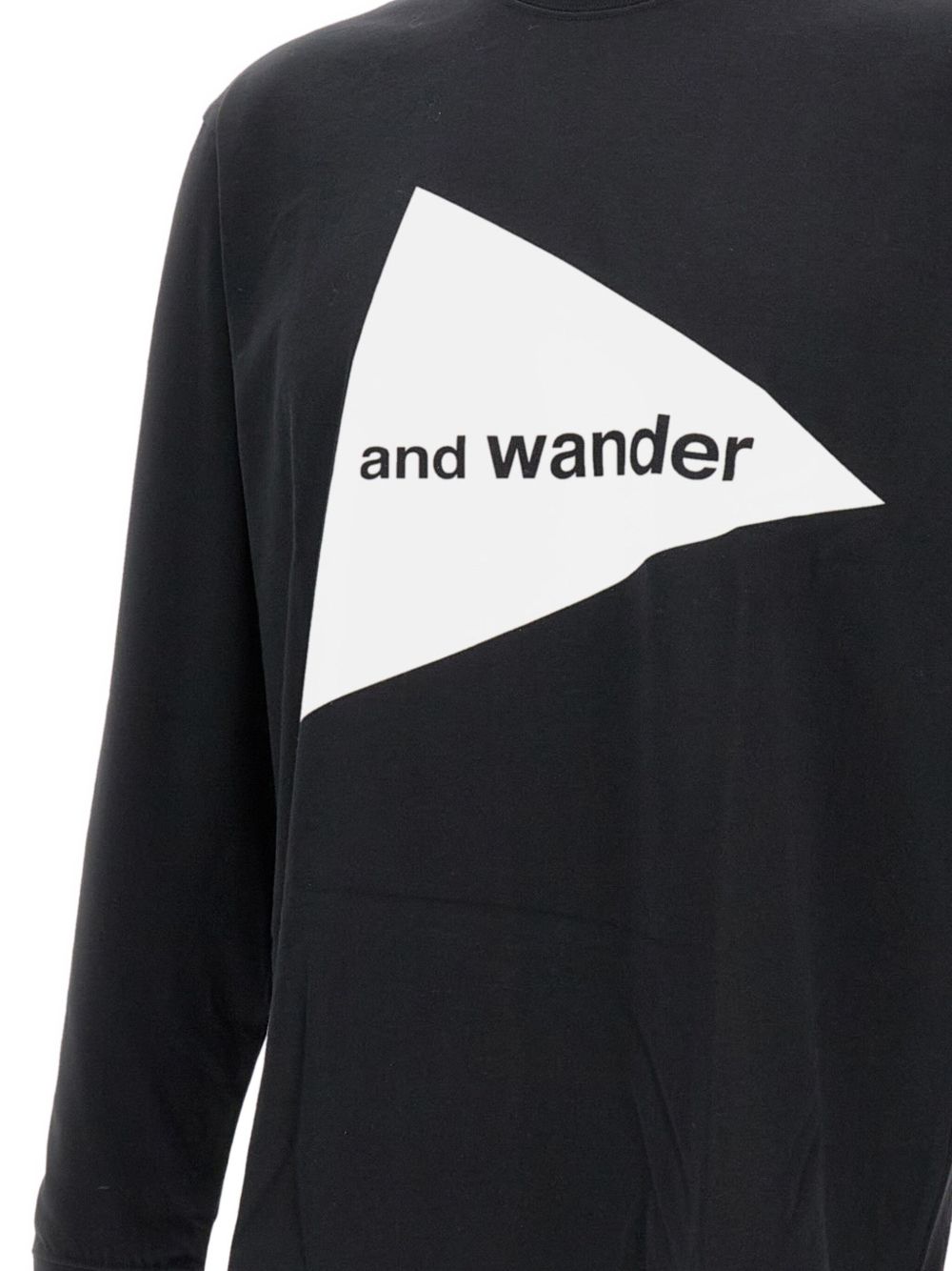 logo-print long-sleeve T-shirt