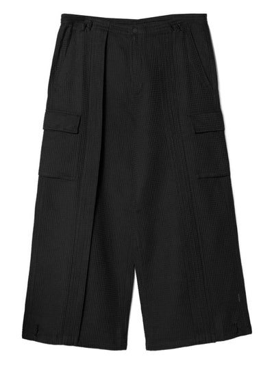 6203 Waffle Hakama Cargo Trousers