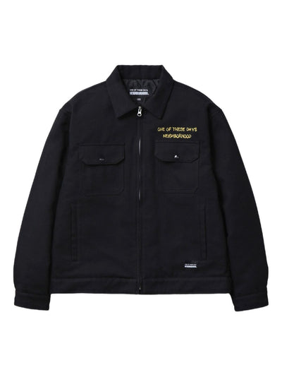 Logo-Detail Zip-Up Jacket