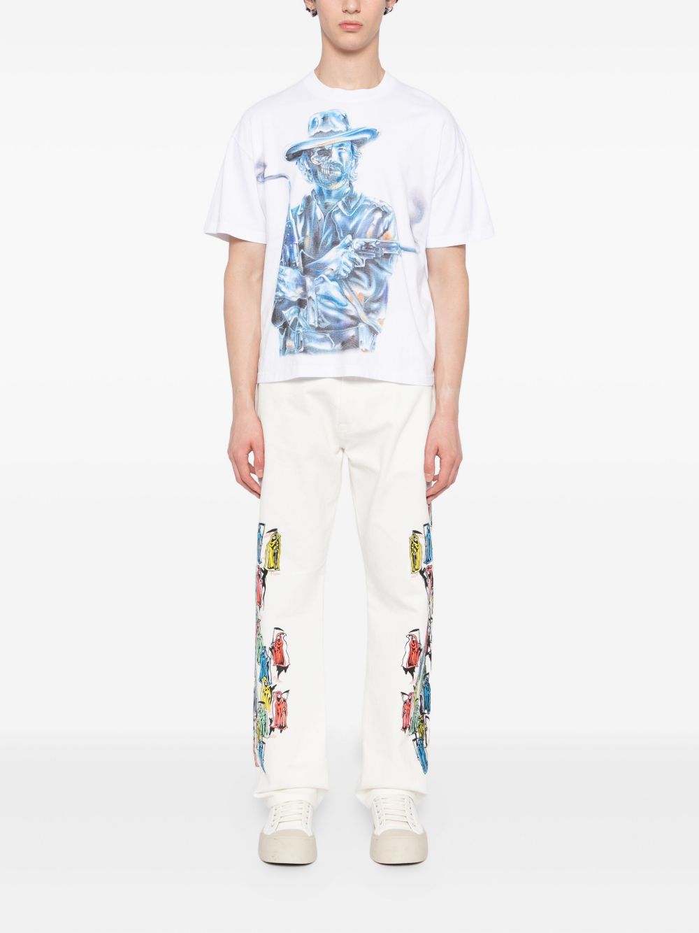 graphic-print T-shirt