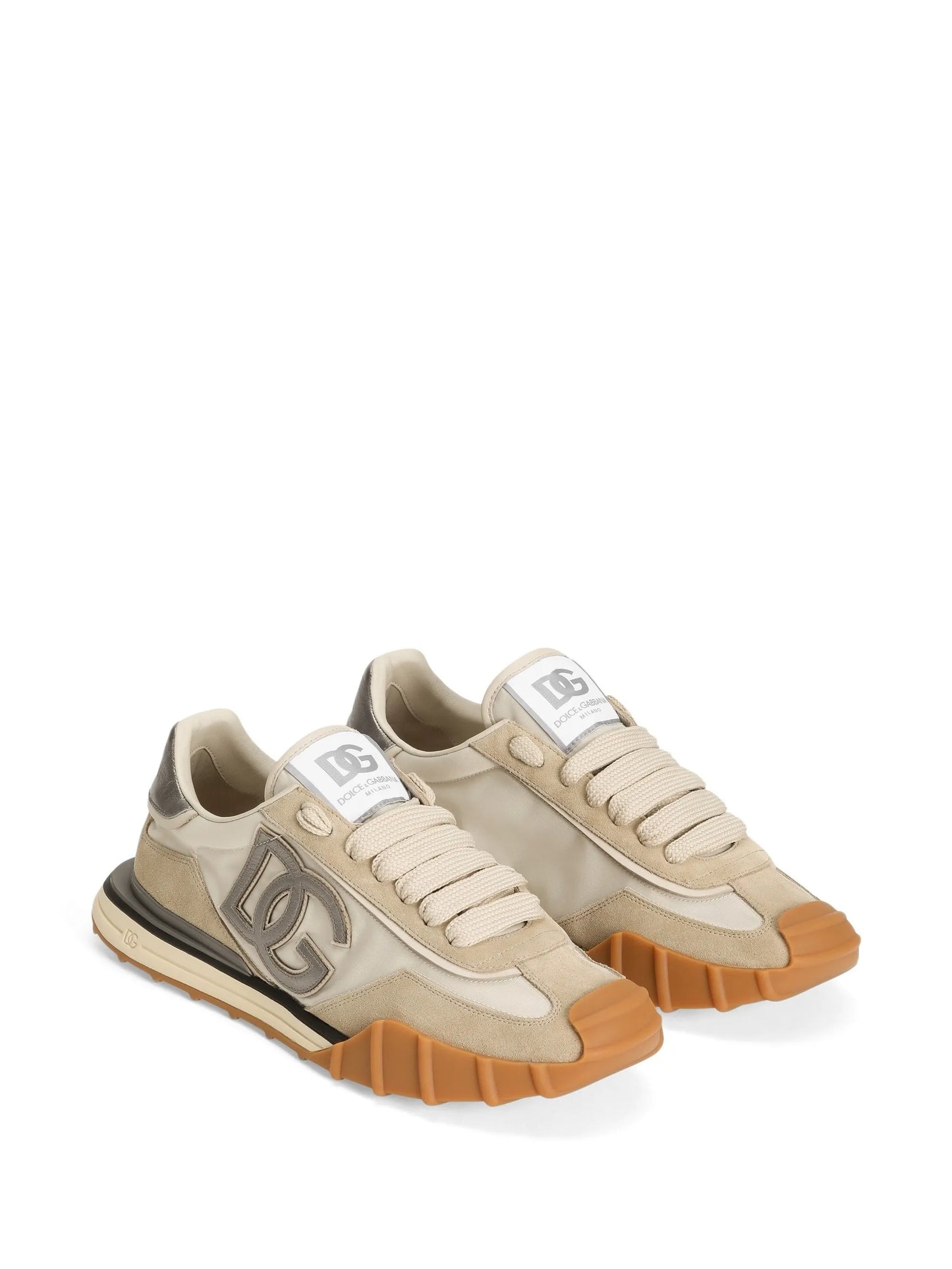 Logo Lace-Up Sneakers