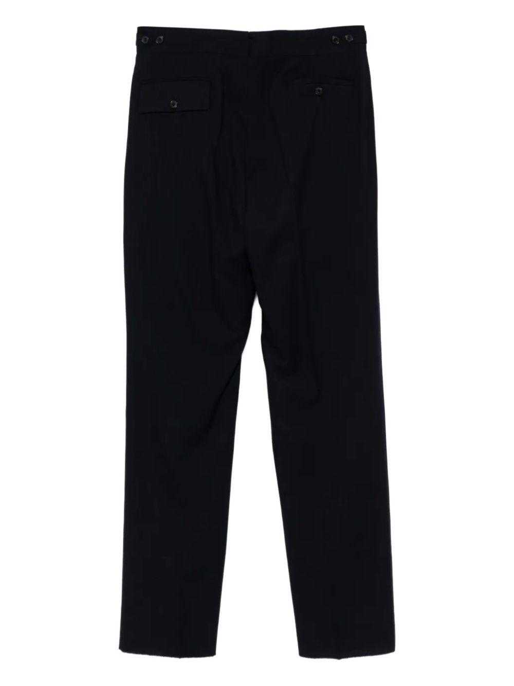 pleated wool pants