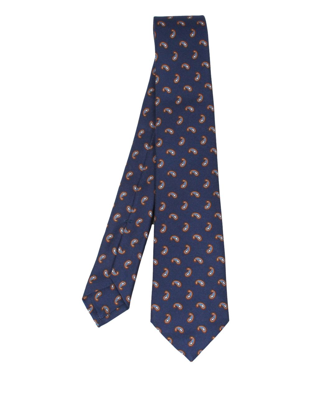 paisley-pattern tie