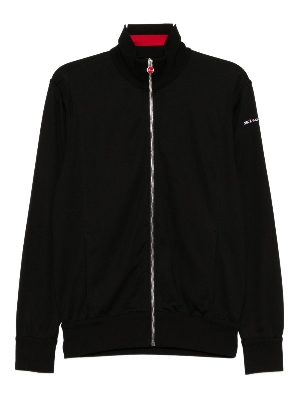 logo-embroidered trousers set