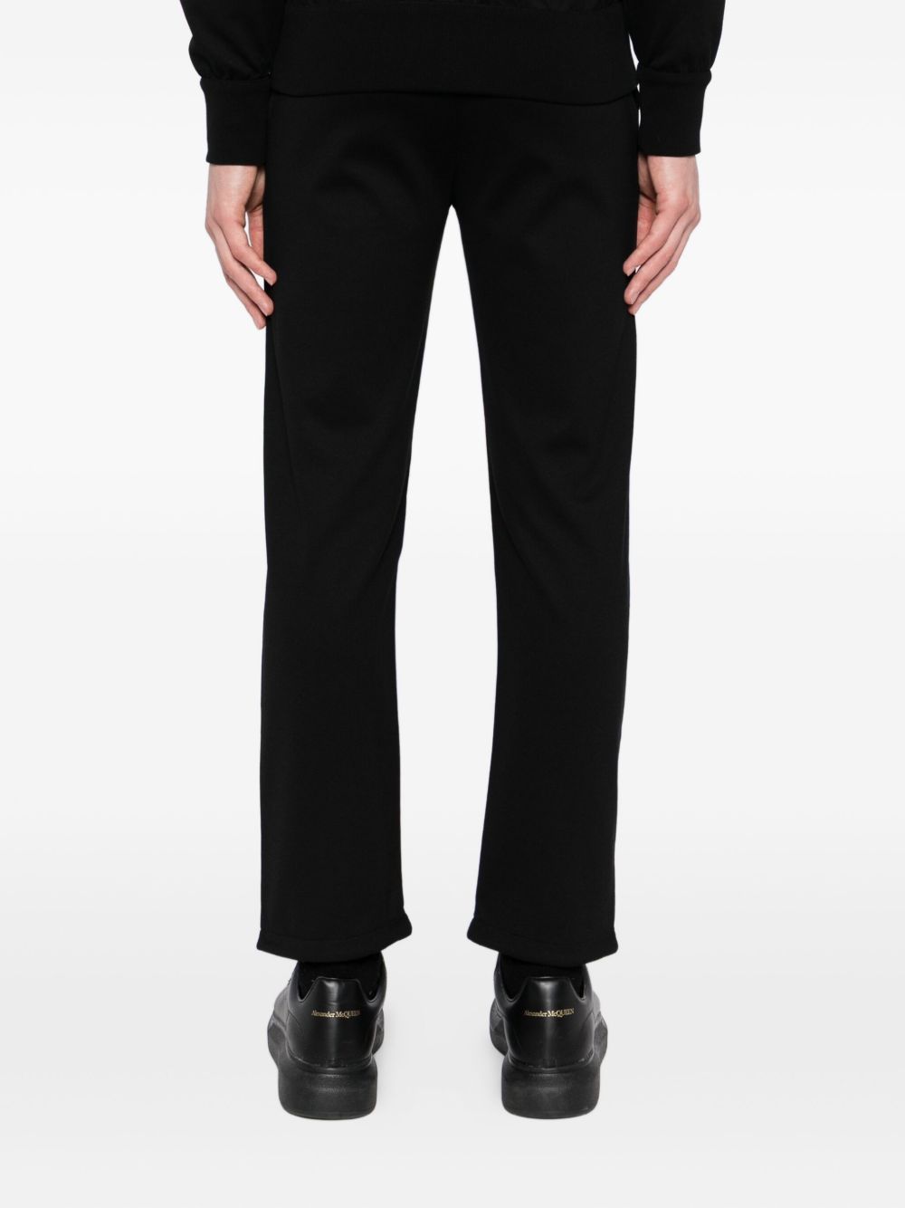 logo-embroidered trousers set