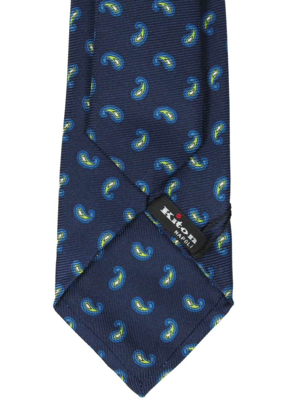 paisley-pattern tie
