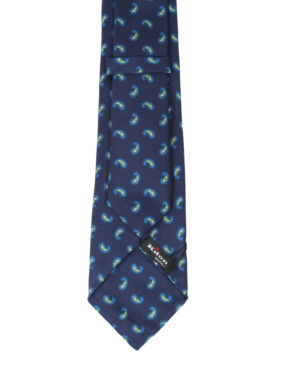 paisley-pattern tie