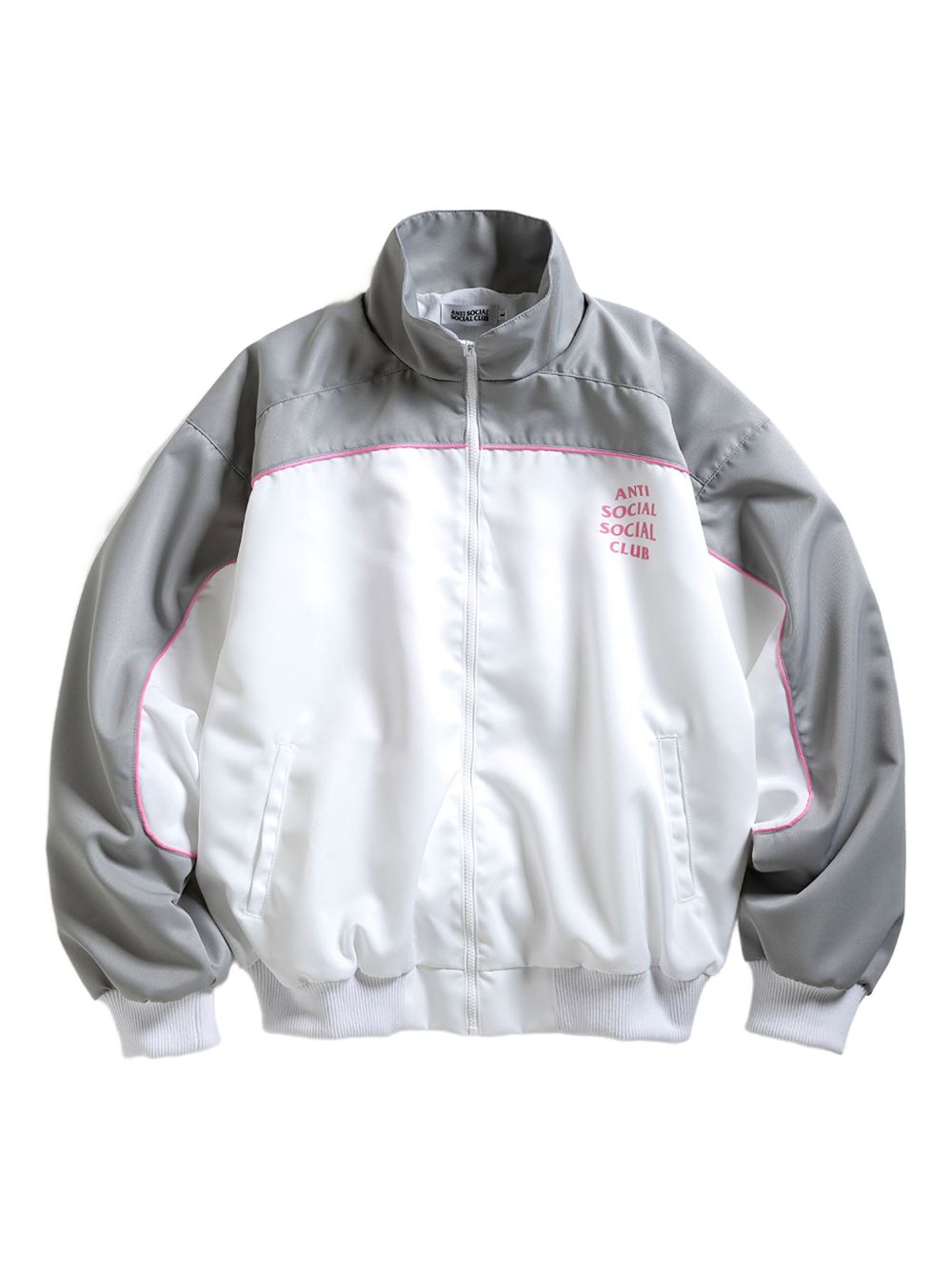 logo-print track jacket