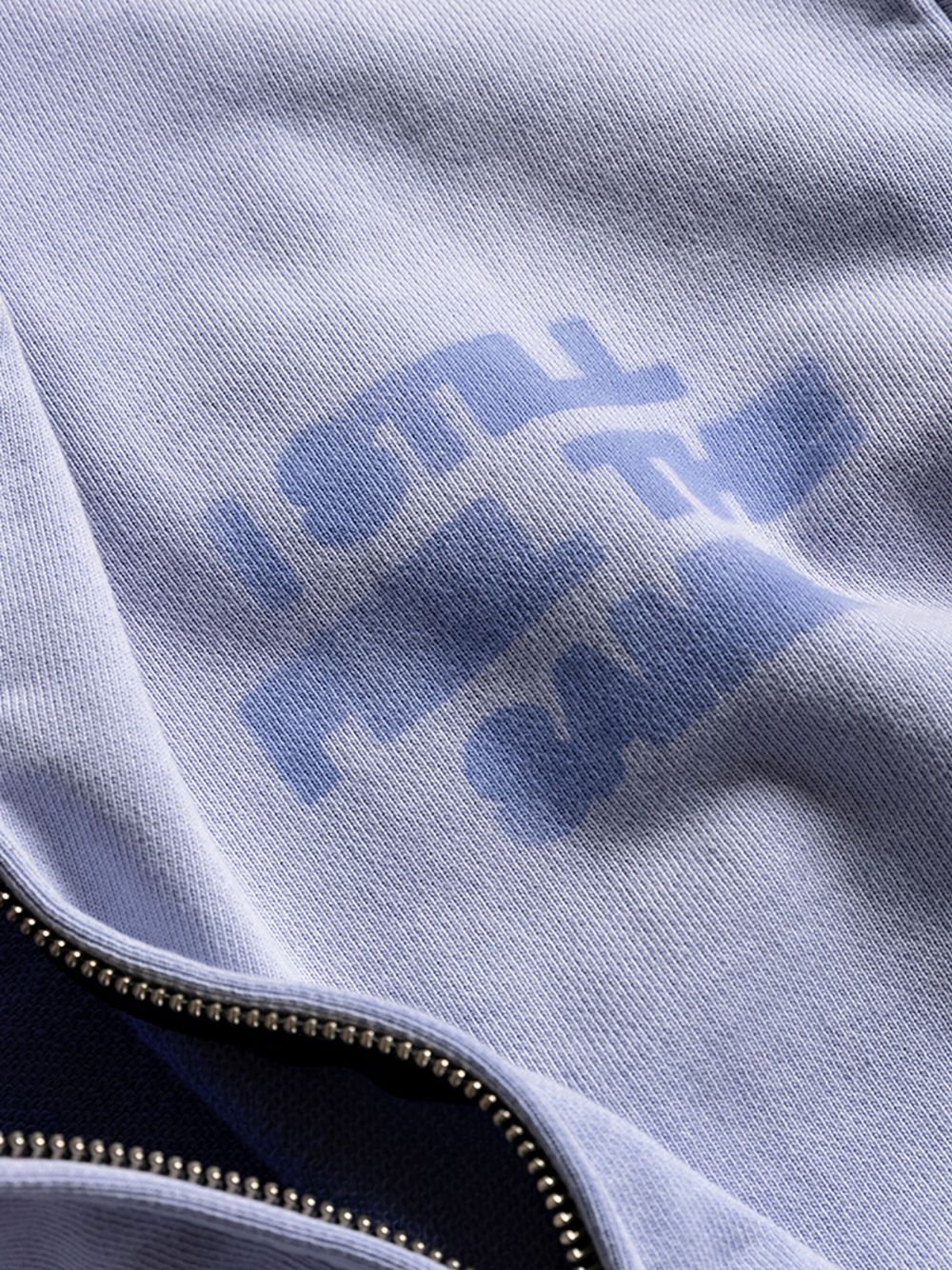logo-print hoodie