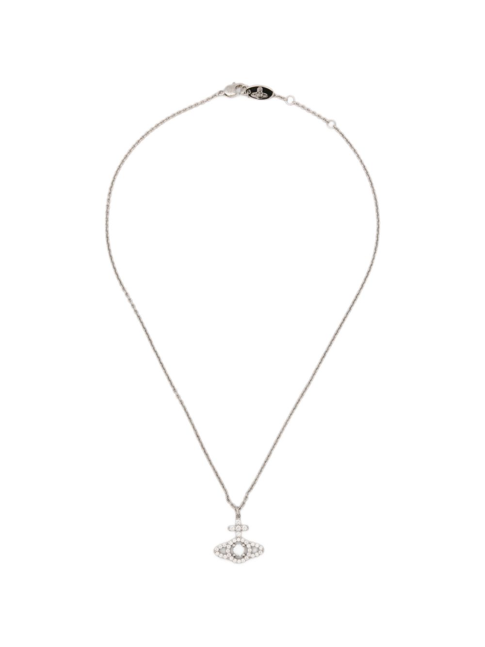 Olympia orb-pendant necklace