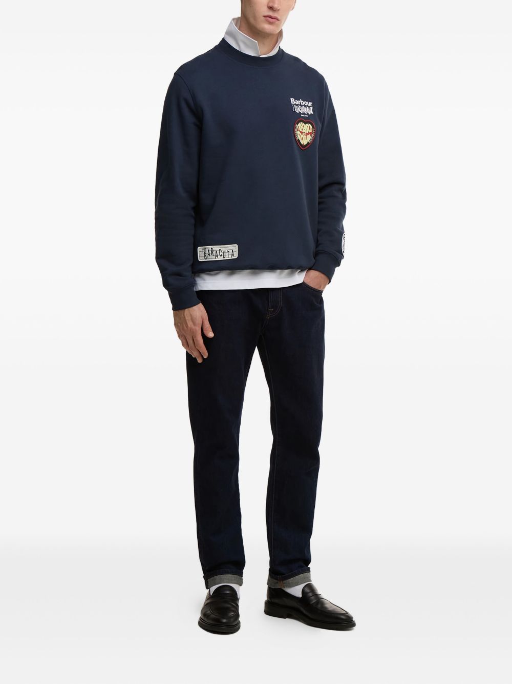 appliqué-detail sweatshirt