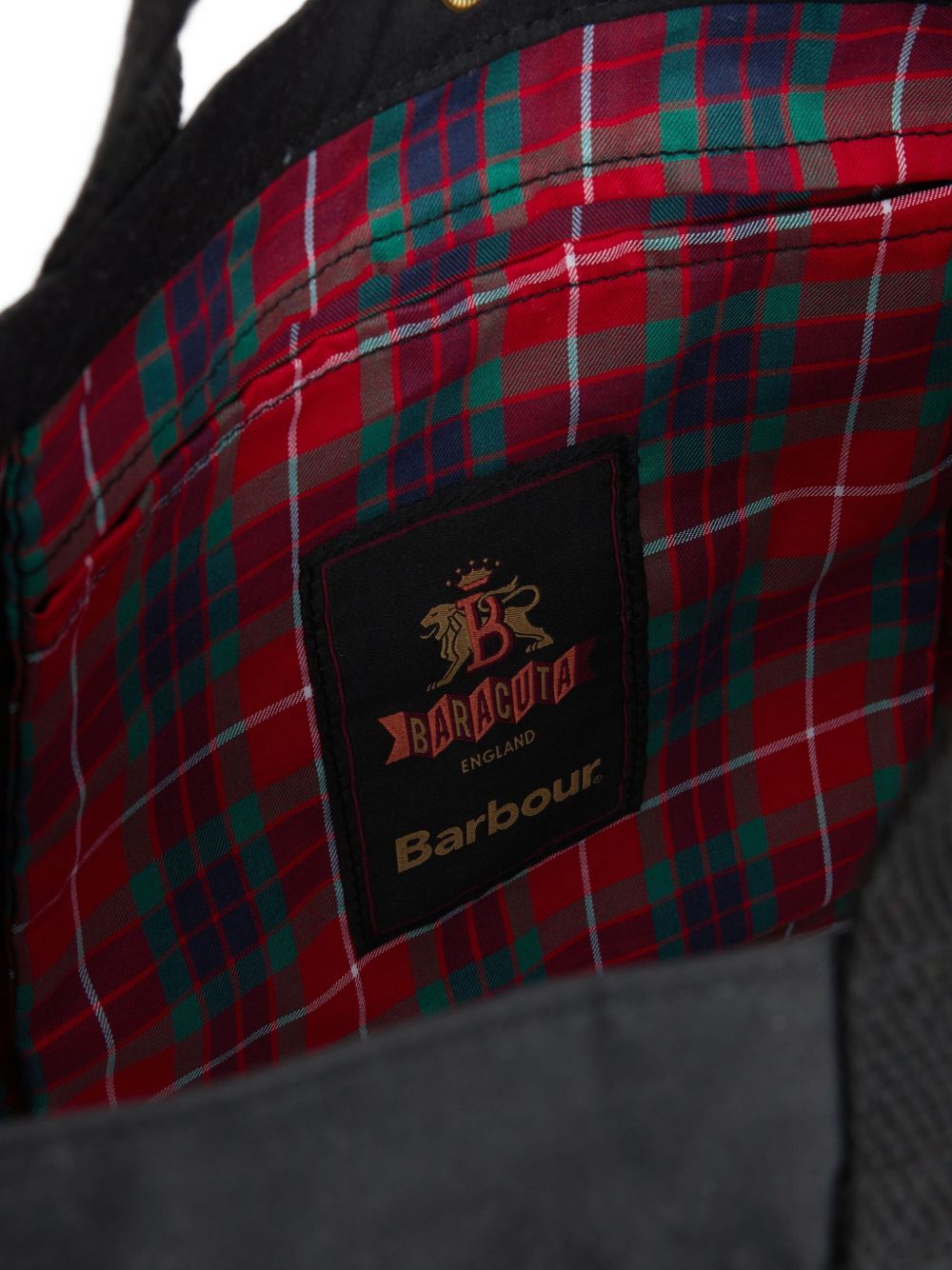 appliqués handle tote bag