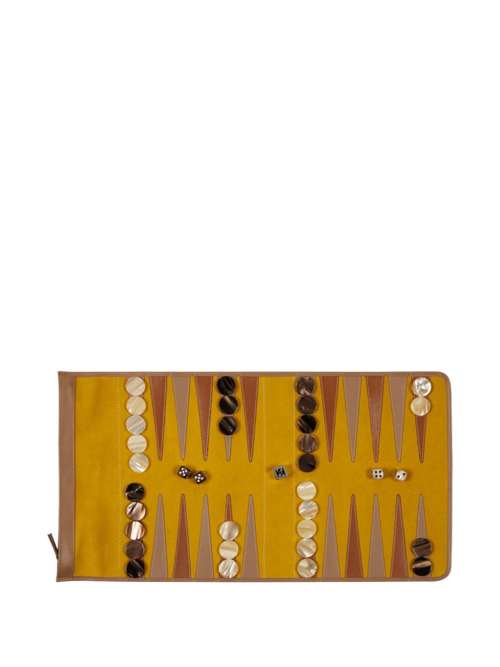 foldable backgammon set