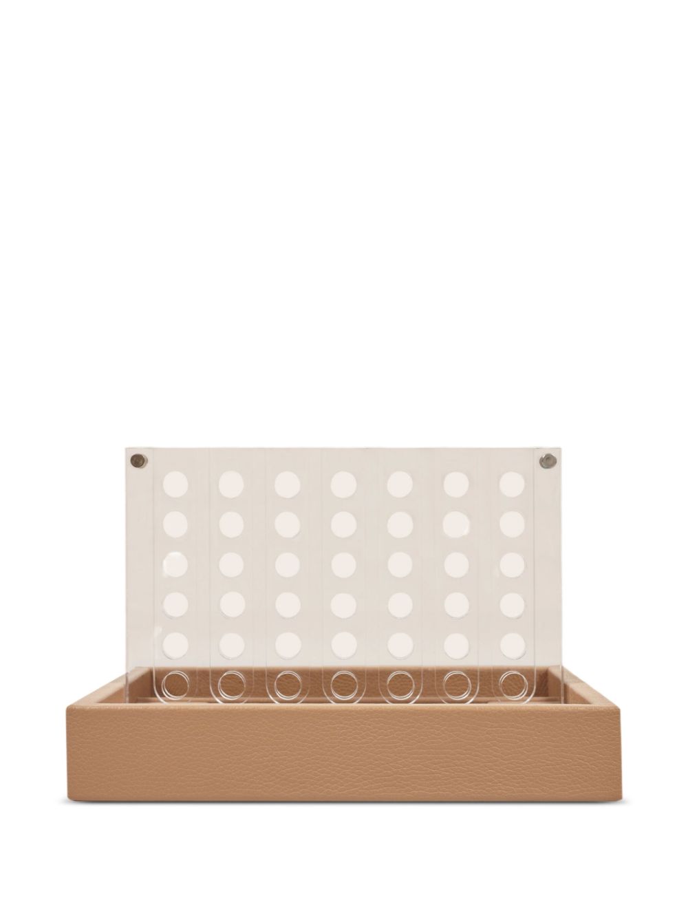 Four In a Row leather game set