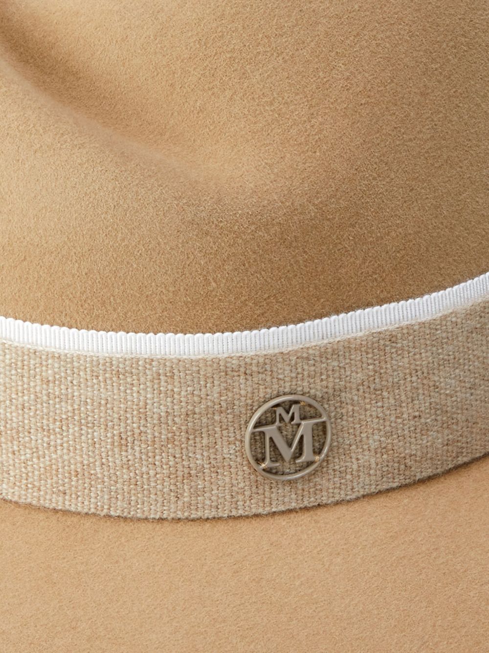 Virginie ribbon-detail hat