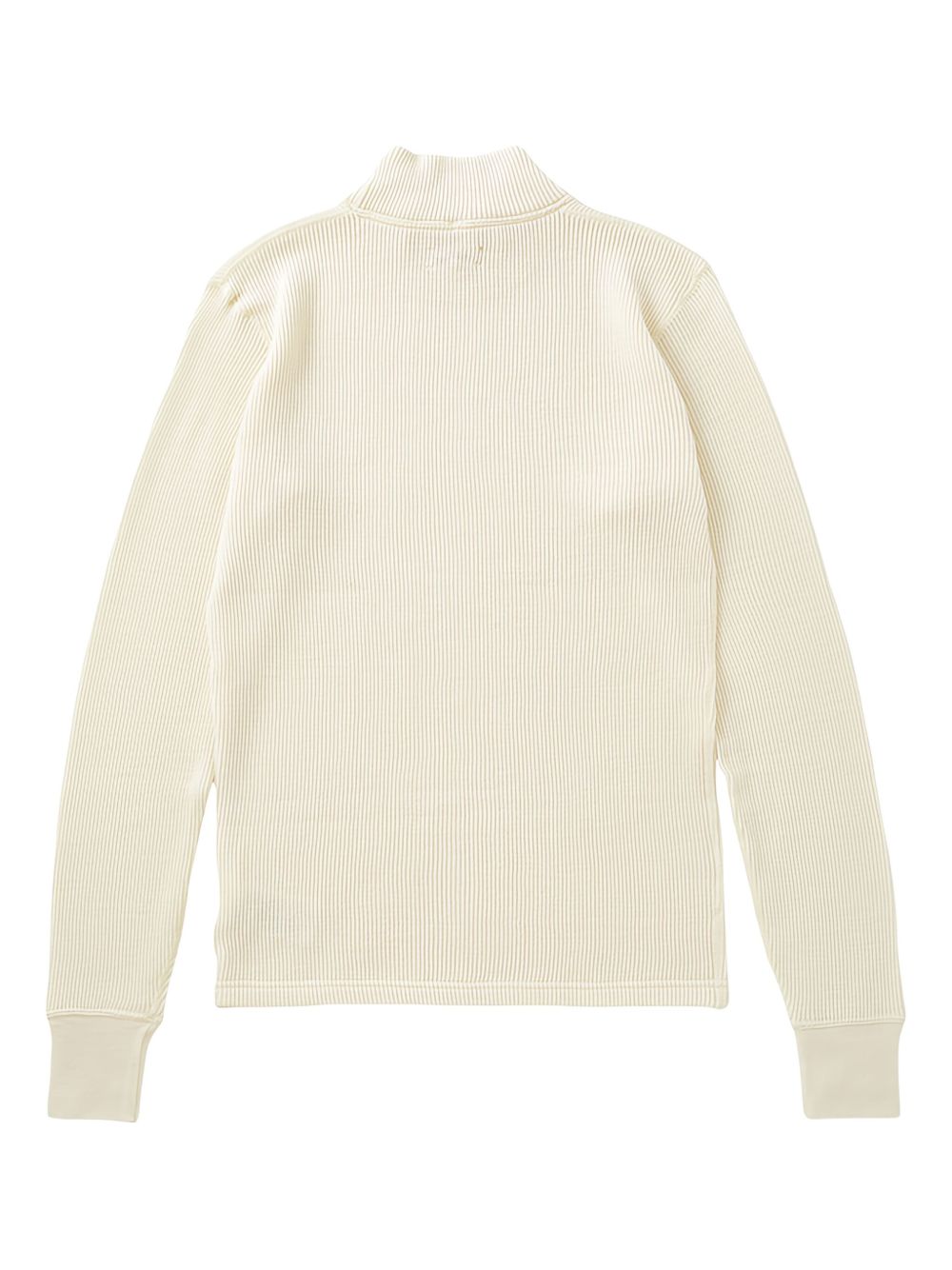 wool funnel-neck sweater