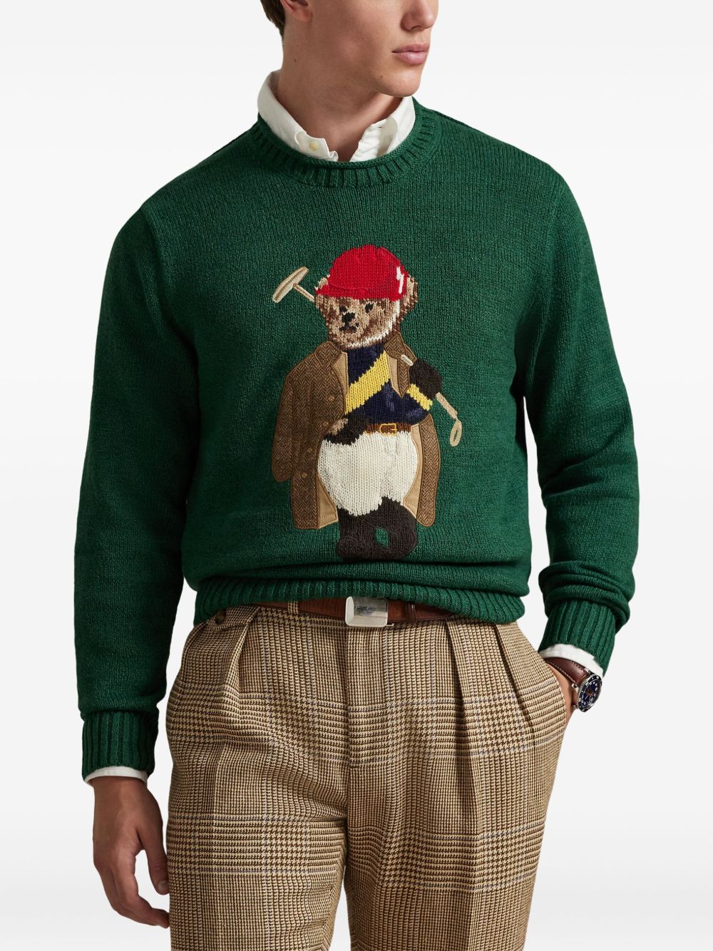 Polo Bear logo-detailing sweater