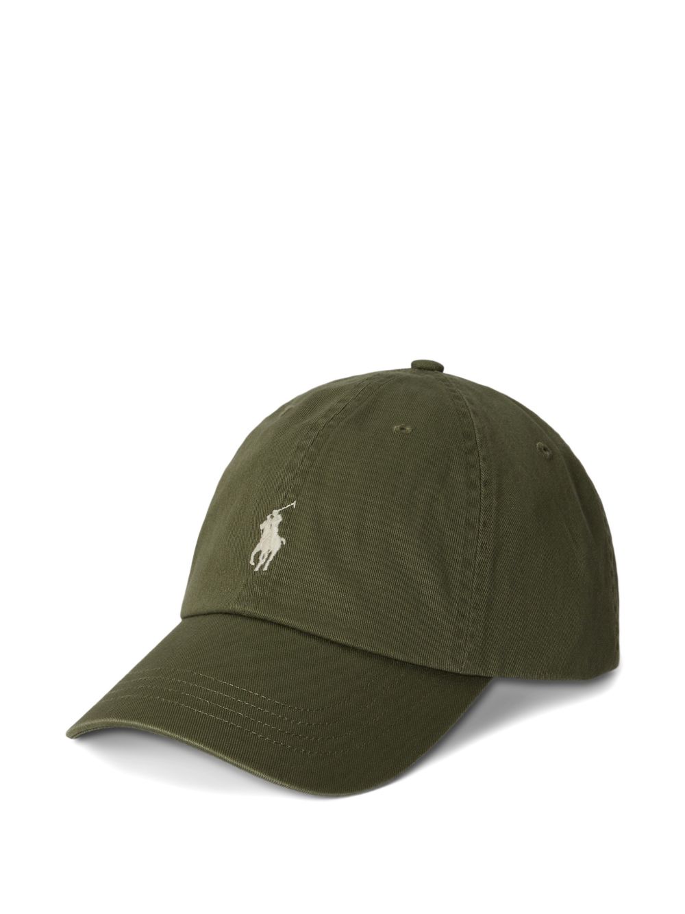 logo-embroidered baseball cap