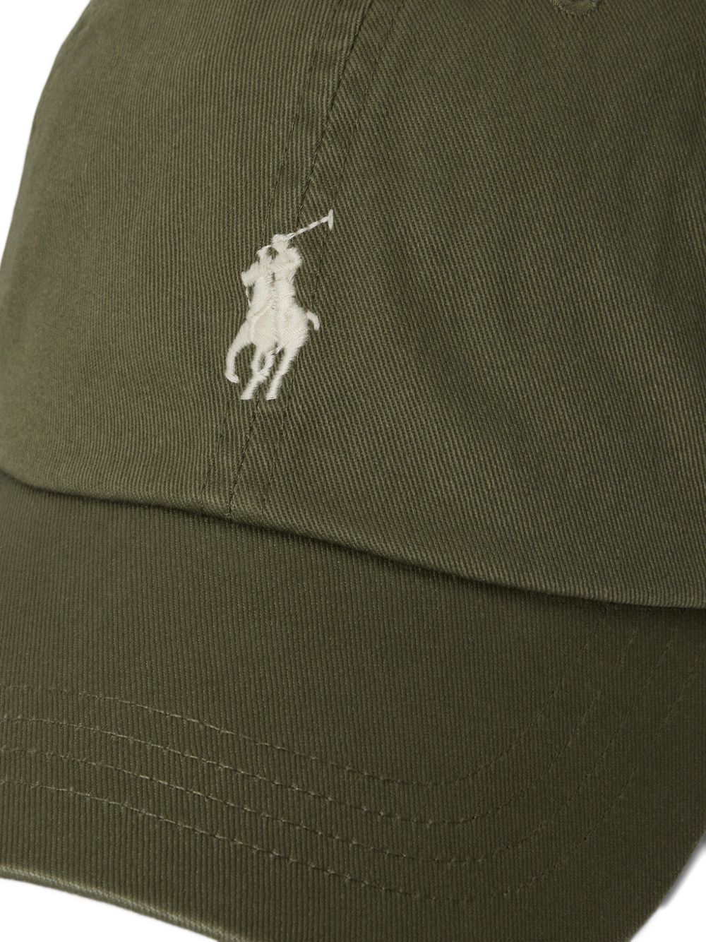 logo-embroidered baseball cap