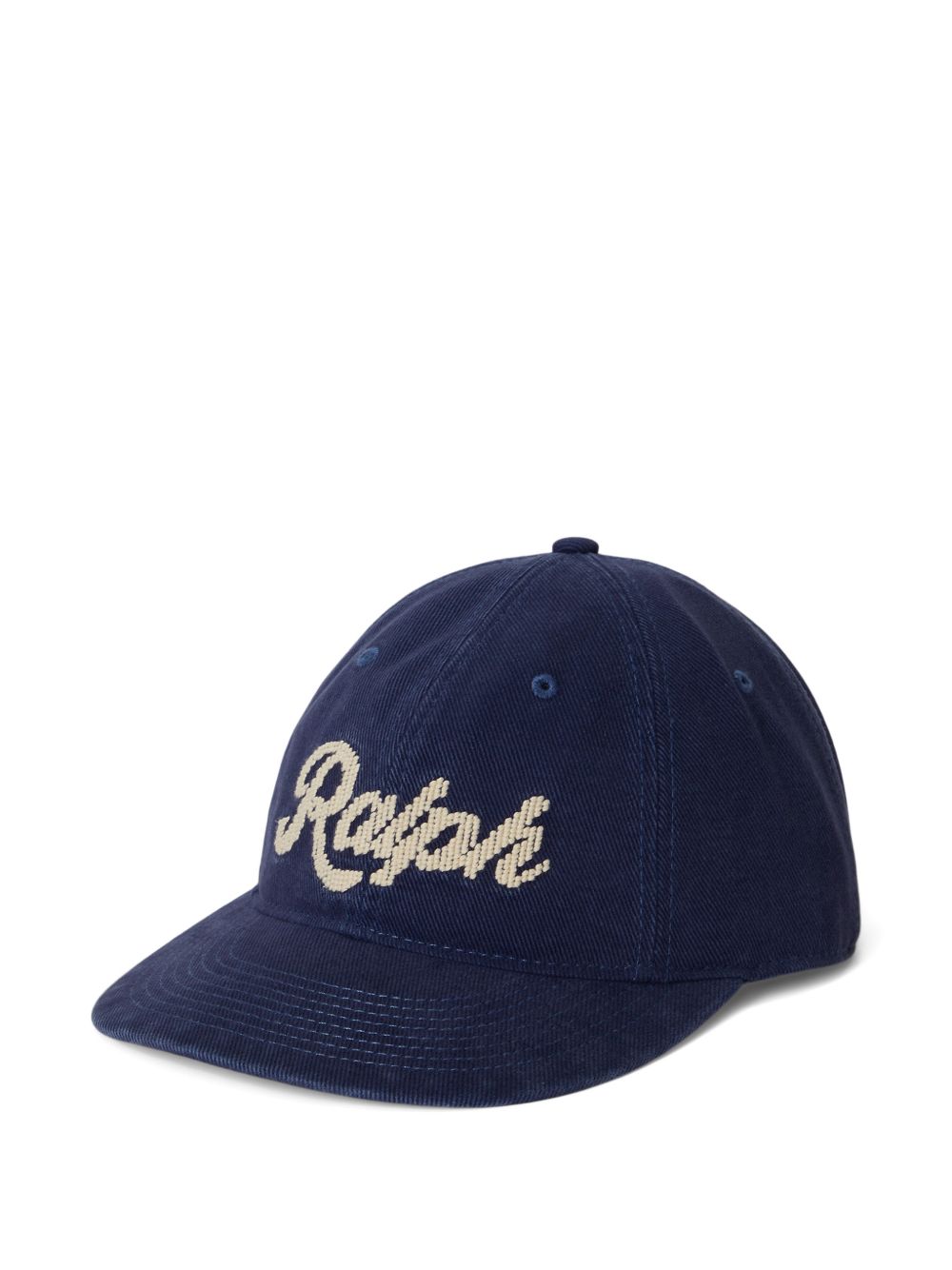 logo-embroidered baseball cap