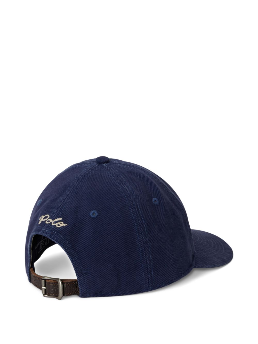 logo-embroidered baseball cap