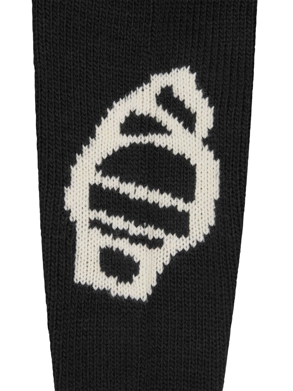 graphic intarsia sweatshirt