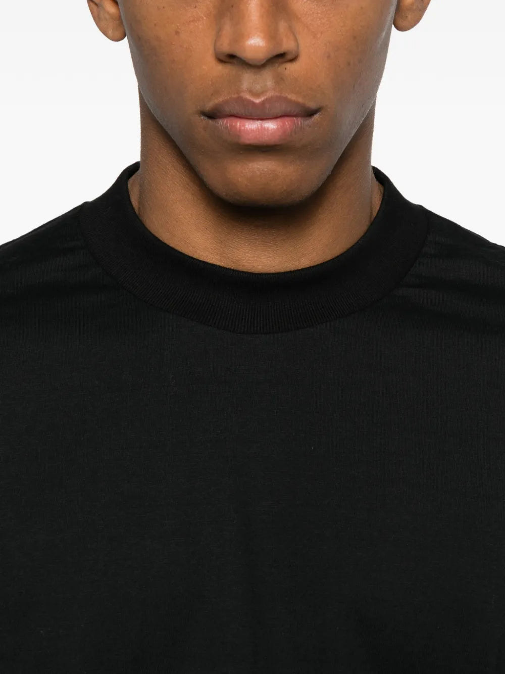 Tube crew-neck T-shirt