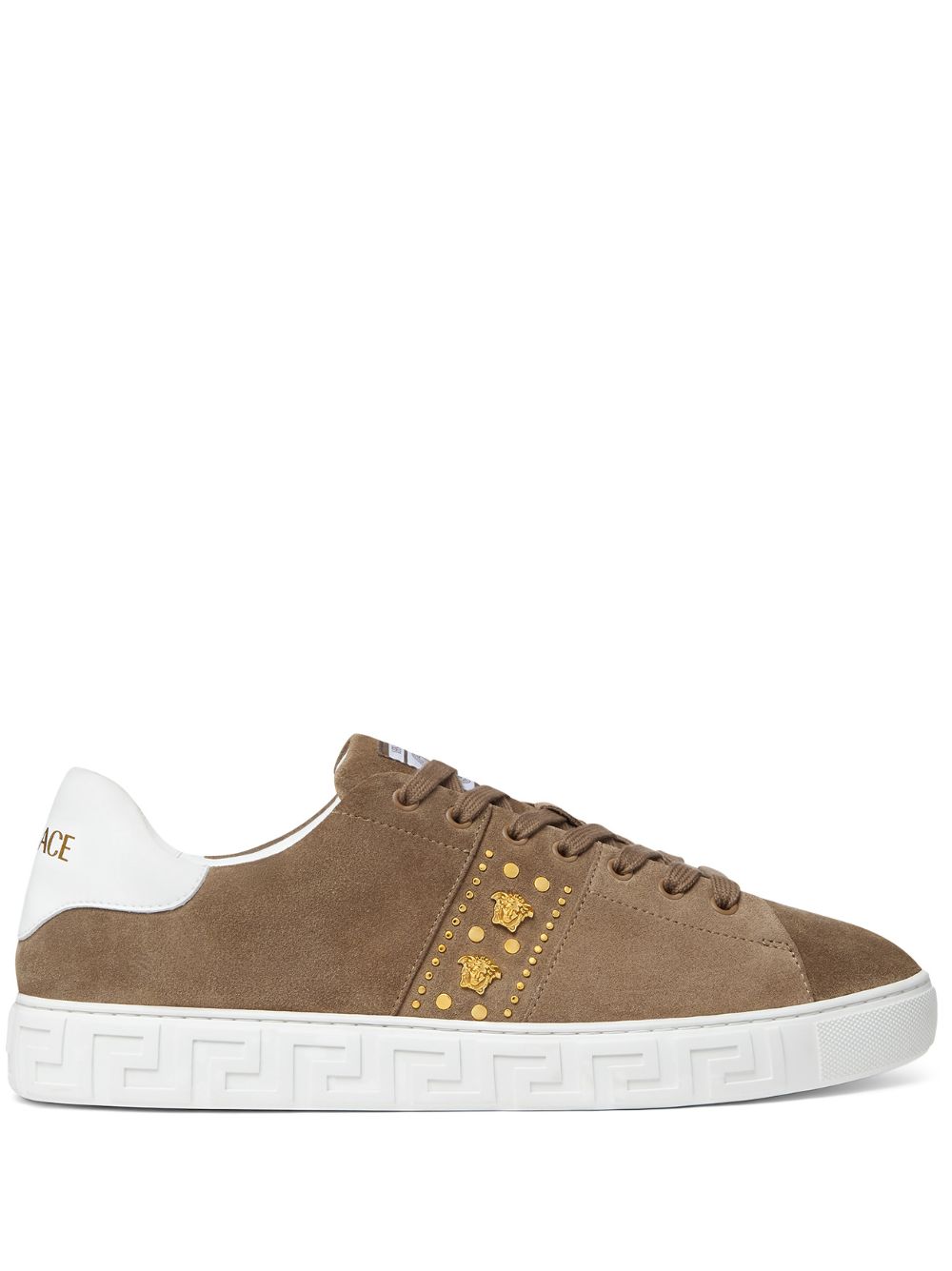 Greca-pattern sneakers