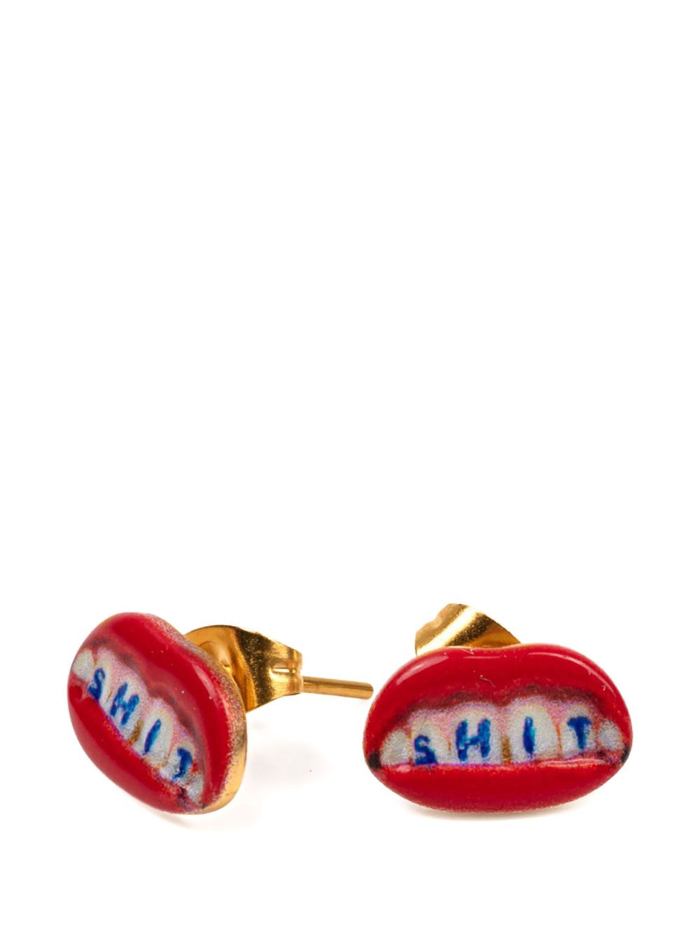 x Toiletpaper stud earrings